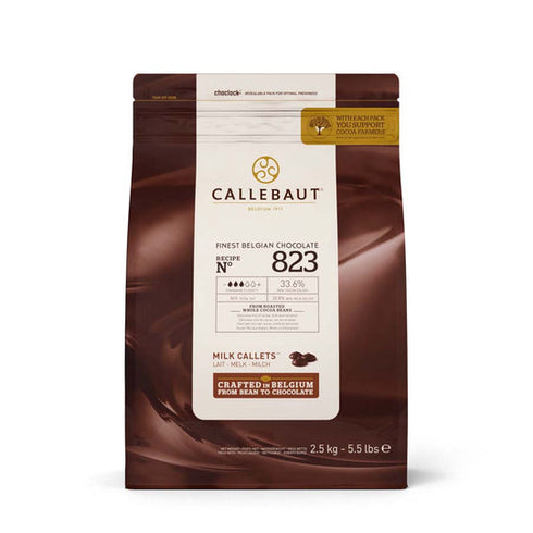 Callebaut 823 Milk Chocolate 2.5Kg
